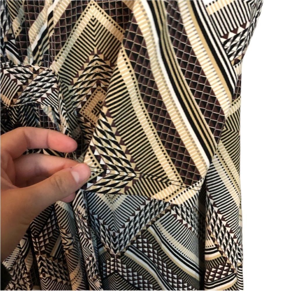 Charming Charlie patterned tie waist dress‎ - Picture 7 of 8